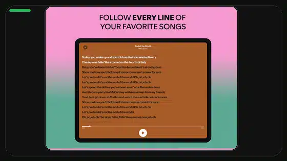 Best Spotify Equalizer Settings for Headphones - Spotify app screenshot 1