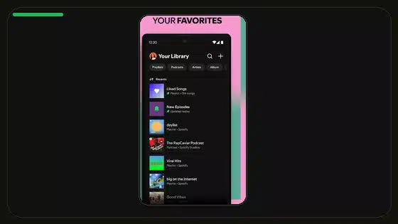 How to Clear Spotify Search History - Spotify app screenshot 7