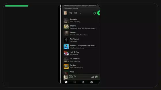 How to Create a Road Trip Playlist on Spotify - Spotify app screenshot 8