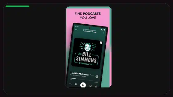How to Download Podcasts for Offline Listening - Spotify app screenshot 2