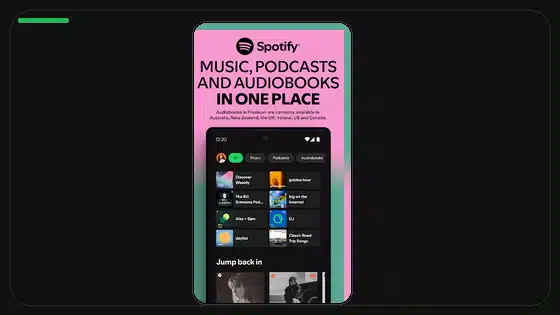 How to Organize Spotify Playlists on Android - Spotify app screenshot 1