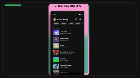 How to Organize Spotify Playlists on Android - Spotify app screenshot 7
