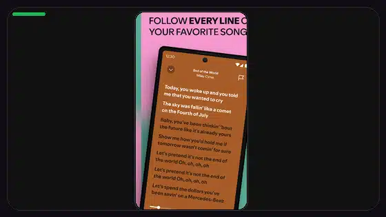How to Share Spotify Playlists from Android - Spotify app screenshot 3