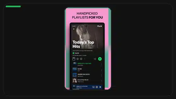 How to Share Spotify Playlists from Android - Spotify app screenshot 4