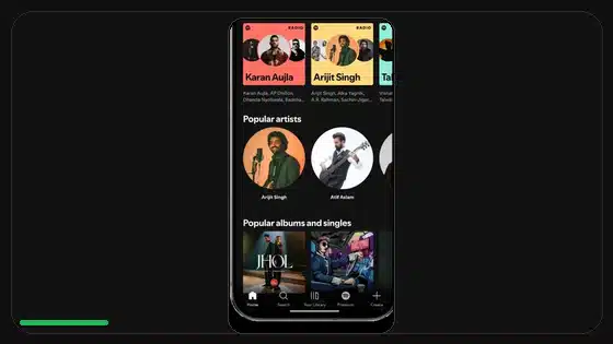 Should You Use a Secondary Spotify Account - Spotify app screenshot 6