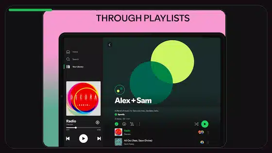 Spotify Bluetooth Audio Quality Tips - Spotify app screenshot 2
