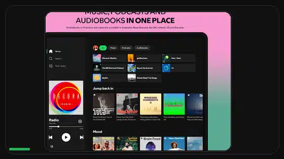 Spotify Premium APK Android Auto Not Working - Spotify app screenshot 3