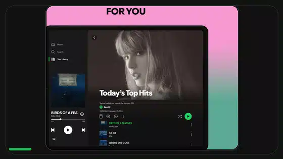 Spotify Premium APK Android Auto Not Working - Spotify app screenshot 4