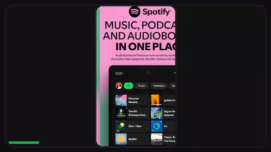 Spotify Premium APK Changelog: How to Read It - Spotify app screenshot 1