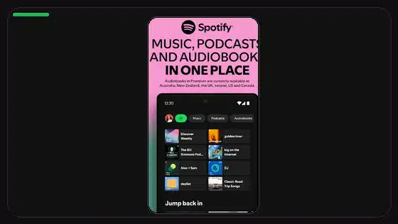 Spotify Premium APK Features Explained in Simple Terms - Spotify app screenshot 1