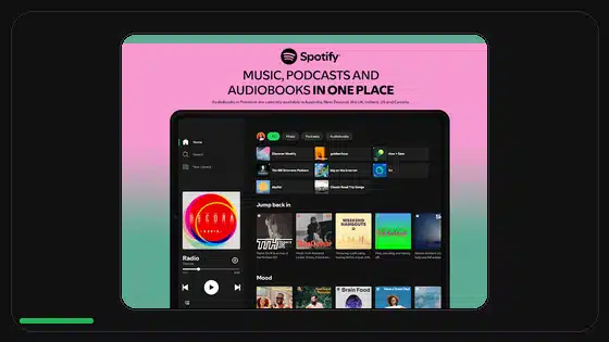 Spotify Premium APK Installation on Android Tablets - Spotify app screenshot 3