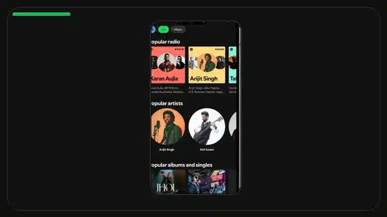 Spotify Premium APK Installation on Android Tablets - Spotify app screenshot 6