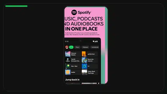 Spotify Premium APK Installation on Samsung Phones - Spotify app screenshot 1