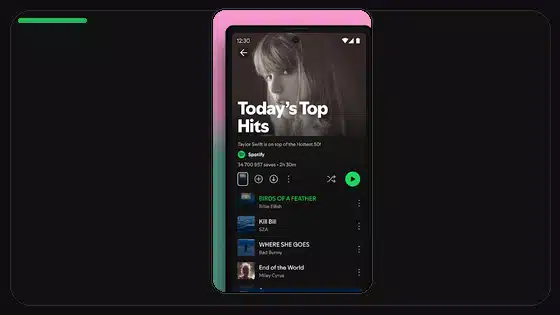 Spotify Premium APK Installation on Samsung Phones - Spotify app screenshot 4