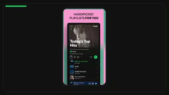 Spotify Premium APK Lyrics Feature Guide - Spotify app screenshot 4
