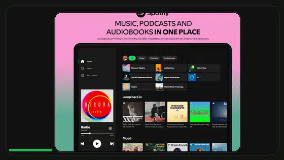Spotify Premium APK Notification Controls Not Working - Spotify app screenshot 3