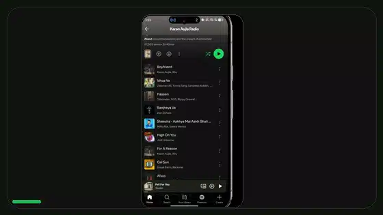 Spotify Premium APK on Android 16 - Spotify app screenshot 8