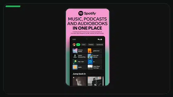 Spotify Premium APK on Android 7 - Spotify app screenshot 1