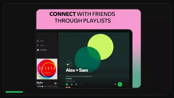 Spotify Premium APK on Android Tablets - Spotify app screenshot 2