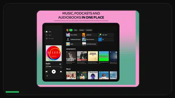 Spotify Premium APK on Android Tablets - Spotify app screenshot 3