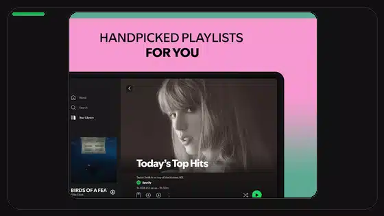 Spotify Premium APK on Android Tablets - Spotify app screenshot 4