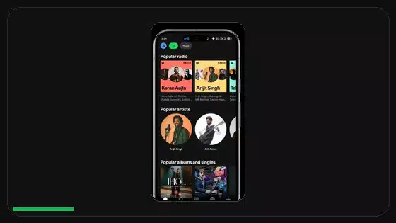 Spotify Premium APK on Android Tablets - Spotify app screenshot 6