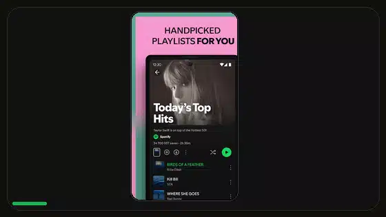 Spotify Premium APK on Android TV - Spotify app screenshot 4