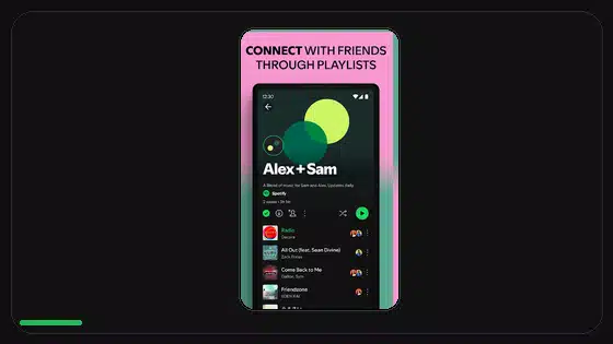 Spotify Premium APK on Android TV - Spotify app screenshot 5