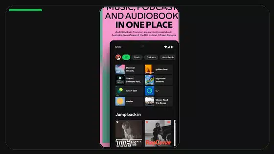 Spotify Premium APK on Low-RAM Android Phones - Spotify app screenshot 1