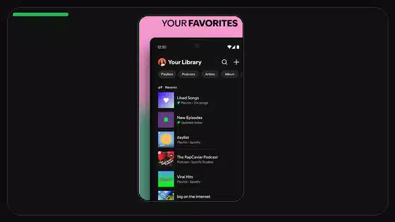 Spotify Premium APK on Low-RAM Android Phones - Spotify app screenshot 7