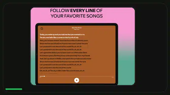Spotify Premium APK on Motorola Phones - Spotify app screenshot 1