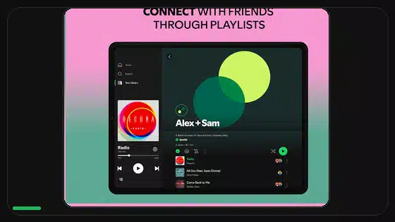 Spotify Premium APK on Motorola Phones - Spotify app screenshot 2