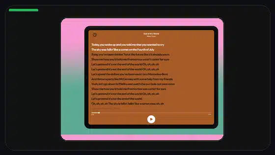 Spotify Premium APK on Samsung Galaxy Phones - Spotify app screenshot 1