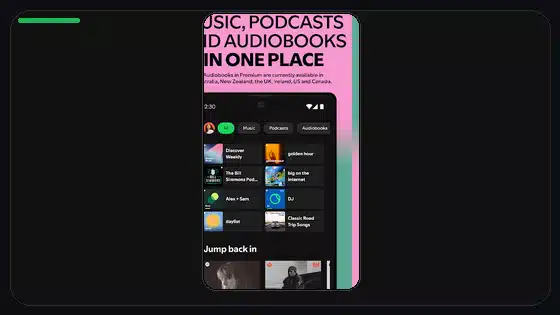 Spotify Premium APK Playlist Folder Alternatives on Mobile - Spotify app screenshot 1