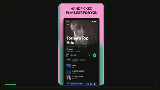 Spotify Premium APK Playlist Folder Alternatives on Mobile - Spotify app screenshot 4