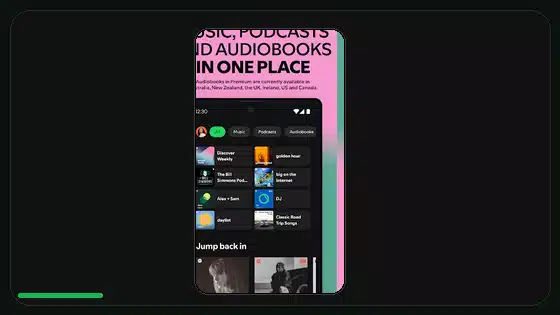 Spotify Premium APK Stuck on Loading Screen - Spotify app screenshot 1