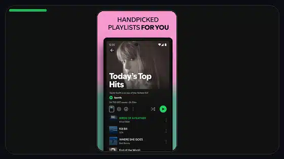Spotify Premium APK vs Apple Music - Spotify app screenshot 4