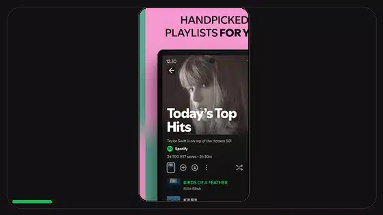Spotify Premium APK vs Local Music Players - Spotify app screenshot 4