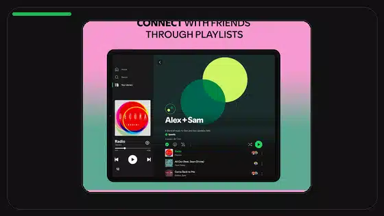 Spotify Premium APK vs Pandora - Spotify app screenshot 2