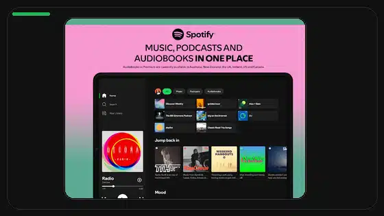 Spotify Premium APK vs Web Player - Spotify app screenshot 3