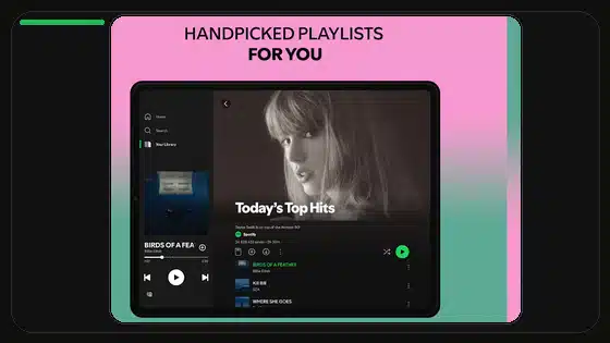 Spotify Premium APK vs Web Player - Spotify app screenshot 4