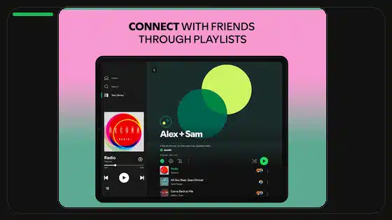 Spotify Premium APK with Android Auto - Spotify app screenshot 2