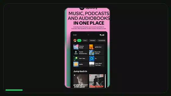 Spotify Premium APK with Smartwatches - Spotify app screenshot 1
