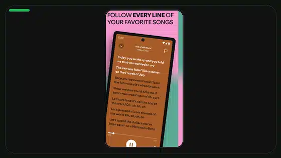 Cómo borrar el historial de búsqueda de Spotify - Spotify app screenshot 3