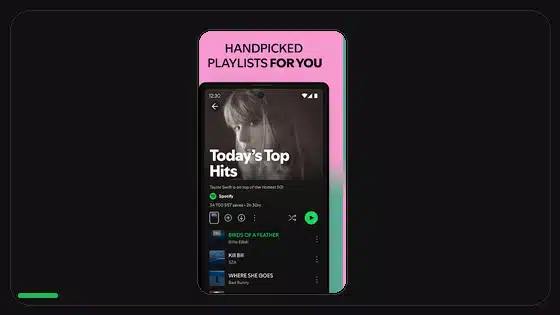Cómo borrar el historial de búsqueda de Spotify - Spotify app screenshot 4