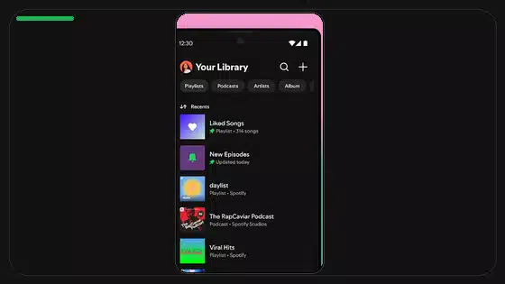 Cómo borrar el historial de búsqueda de Spotify - Spotify app screenshot 7