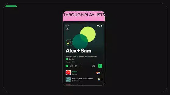 Cómo crear una playlist de estudio en Spotify - Spotify app screenshot 5