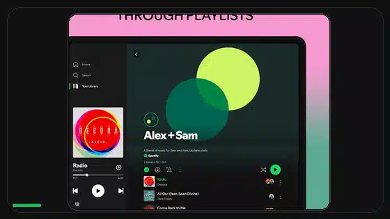 Cómo crear una playlist de entrenamiento en Spotify - Spotify app screenshot 2