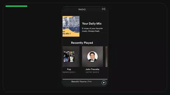 Cómo crear una playlist de entrenamiento en Spotify - Spotify app screenshot 10