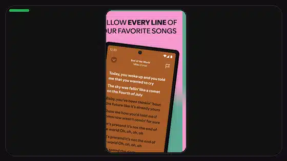 Cómo ocultar artistas recientes en Spotify - Spotify app screenshot 3